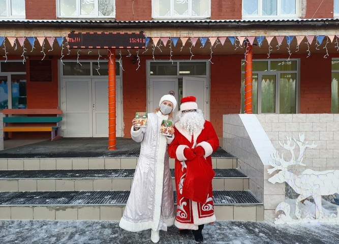 Подарки на новый год для воспитанников Иркутского детского дома №1